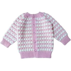 Resim El Örgüsü Bebek Ceket ck3564 