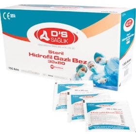 Resim Steril Gazlı Bez 150 Adet 
