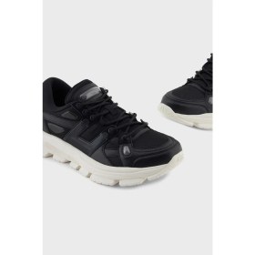 Resim Armani Exchange Logolu Kalın Taban Sneaker Ayakkabı Erkek Ayakkabı XM001678 AF19226 UC001 