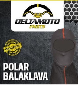 Resim Delta Polar Balaklava Siyah Çok Renkli 