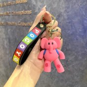 Resim OEMG Yeni Çizgi Film Animasyon Stitch Serisi Yumuşak Kauçuk Anahtarlık Bebek Çantası Kolye Anahtarlık Küçük Hediye (Yurt Dışından) 