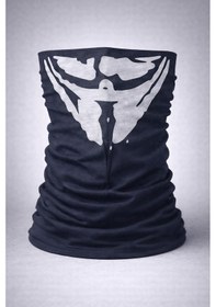 Resim Go İthalat Vendetta Maskesi Desenli Baf Bandana Çok Amaçlı Yüz Boyunluk Bandana 4 No 0 - 99 