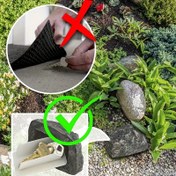 Resim Anahtar kutusu, reçine taklit taşı, yedek anahtarları saklamak için en iyi seçim, doğa ve güzelliği birleştiren mükemmel bir dekorasyon, çim bahçe minyatür manzara avlu dekorasyonu, saksı mikro manzara dekorasyonu için uygun 