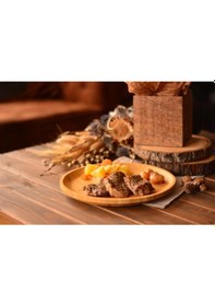 Resim Bambum Penne Yuvarlak Tabak 25 Cm 