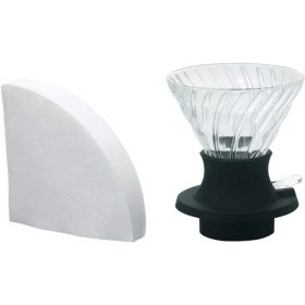 Resim Braventa Collection Cam Kahve Dripper Kahve Damlatıcı Demleme Aleti, 200 ml 