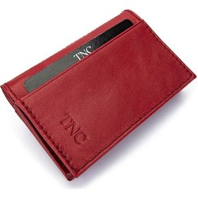 Resim Tamer Tanca Unisex Hakiki Deri Kırmızı Kartlık 688 4031d Krtlk Sk24-25 Kırmızı Kırmızı 