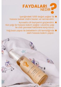 Resim Bade Natural Besleyici ve Rahatlatıcı Bebek Yağı 100 ml 
