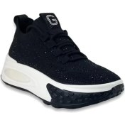 Resim Guja 305-4 Günlük Taşlı Bayan Spor Ayakkabı-Siyah 