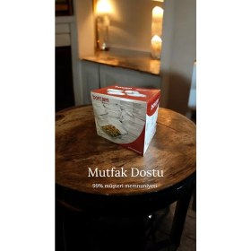 Resim Paşabahçe Borcam Tepsi Tencere Seti -6 Parça Borcam Çeyiz Seti Kutulu 