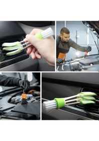 Resim ARC Yumuşak Kıllı İç Ve Dış Temizlik İçin 5+1 Detaylı Araç Oto Temizlik Bakım Fırça Seti 