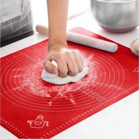 Resim Gondol 65X45 Ölçekli Silikon Hamur Açma Matı Büyük Boy 65X45 En Büyük Boy Birinci Kalite Silikon Hamur Açma Matı 