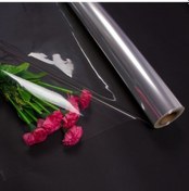 Resim Rogfer 4.7 İpek 70cmx50m Buket Ambalaj Kağıdı Su Geçirmez Malzeme Şeffaf Çiçek Hediye Paketleme Kağıdı Diğer 