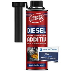 Resim Syprin Dizel Katkısı 250ml, Yakıt Sistemi Ve Enjektör Temizleyici, Performans Artırır 