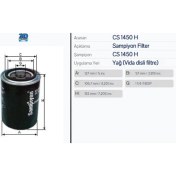 Resim Şampiyon Cs 1489 H Fiat Yağ Filtresi 
