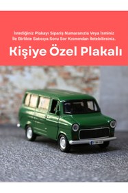 Resim bebeym Ford Transit Metal Minibüs - Otosan Metal Oyuncak Araba - Işıklı ve Sesli Yeşil 