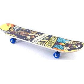 Resim Hepta Collection Triathlon T132 Tahta Ayı Desen Kaykay 