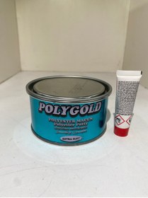 Resim yb yılmaz boya POLYGOLD ÇELİK MACUN 500 gram 