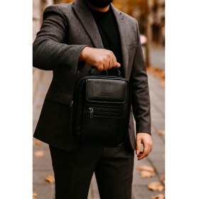 Resim Canaris Silah Tabanca Taşıma Çantası Kasalı Erkek El ve Omuz Siyah Renk Yeni Yıl Hediyesi 