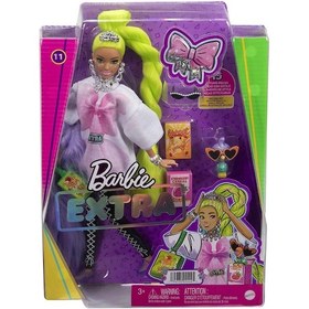 Resim Mattel Barbie Extra - Neon Saçlı Bebek 