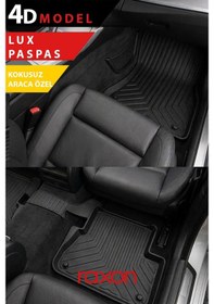 Resim Raxon 2001-2014 Renault Trafıc 2 4d Premium Paspas Siyah On Kol 