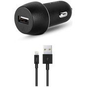 Resim Smartcharger 2.1a Araç Şarj Aleti + Lightning Kablo Siyah 