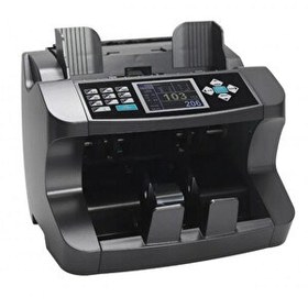 Resim Bill Counter Black Mix Pro Para Sayma Makinesi USD-TL-EUR-GBP-CHF Karışık Para Sayma Makinesi 