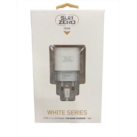 Resim Subzero Sg46 18W Pd Type-C To Lightning Beyaz Şarj Aleti 