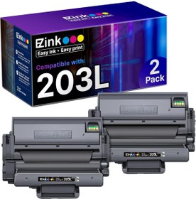 Resim Samsung MLT-D203L ProXpress M3370FD M3870FW M4070FR M3320ND M3820DW M4020ND (Black, 2 Pack) 