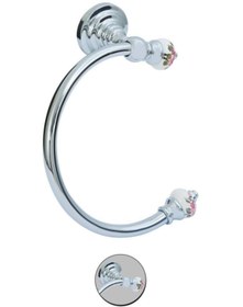 Resim Maya Fantasia Desenli Chrome Halka Havluluk %100 Pirinç 