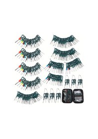 Resim Chuangyinshop 172 Terminal Removal Tool Kit 172 Parça Terminal Sökme Aleti Elektrik Konnektör Pim Çıkarma Aracı Seti Otomotiv Ev Aletleri İçin 