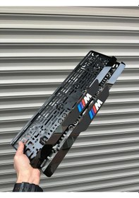 Resim Vipplaka Bmv M3 Uyumlu Ortası Mat Plakalık 