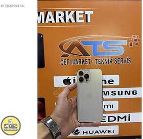 Resim Apple iPhone 13 Pro Max İkinci El TR | 128 GB | Altın 