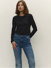 Resim Annemore Pamuklu Basic Uzun Kollu Eşofman İçin 170803568 SIYAH 