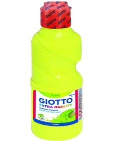 Resim Giotto Fluo - Neon Guaj Boya 250 Ml. Fosforlu Sarı 
