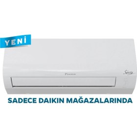 Resim Daikin ATXF25F Siesta Sensira 9000 Btu/h Inverter Split Klima A++ Enerji Sınıfı ile Tasarruflu Çalışma 