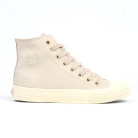 Resim Benetton 31042 Kadın Uzun Sneaker Ayakkabı 