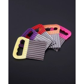 Resim Seinns Teknoloji Çeyizlik Paslanmaz Tırtıklı Patates Cips Dilimleyici 