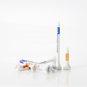 Resim GARENTAS 50'li Paket Pride Golf Tee, Plastik Golf Tişörtleri 