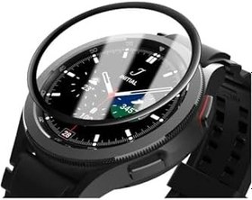 Resim bbtech Samsung Galaxy Watch 7/6/5/4 44 MM Ekran Koruyucu Polymer Nano Esnek Cam;Şeffaf 