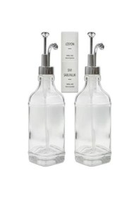 Resim Cam Sıvı Sabunluk Losyonluk Krom Renkli 