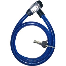 Resim Hsgl Motosiklet Bisiklet Anahtarlı Halat Kilit 25x150 Siyah - Fuşya 