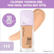 Resim Maybelline New York Super Stay Lumi Matte Fondöten - 119 