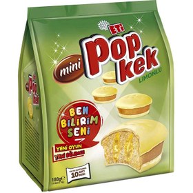 Resim Eti Popkek Mini Limonlu Kek 10x18 G 