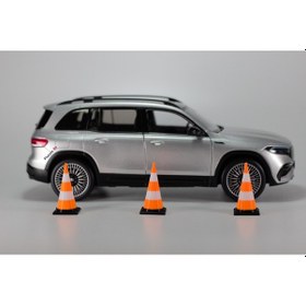 Resim 1/18 Ölçek Diorama Trafik Dubası, Trafik Konisi, Garaj Diorama Aksesuarı, Diorama Aksesuar 10 Adet 