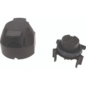 Resim 13'lü Avrupa Tip Plastik Römork Fişi Dişi - Wolfram 70280 