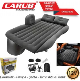 Resim Carub Araç Içi Şişme Yatak 12V (Pompa + Yastık Seti) BR4620645 