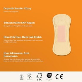 Resim beije 30'lu Standart Günlük Ped 