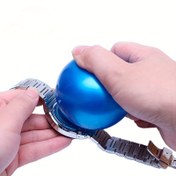 Resim Yenilikçi, Mavi Kauçuk Saat Kasa Açacağı Topu - 7.11cm Dayanıklı, Güvenli ve Kullanımı Kolay Saat Tamir Aracı 