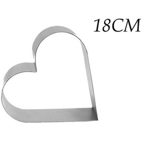 Resim Kalp Pasta Kalıbı Puntasız 7cm 18 