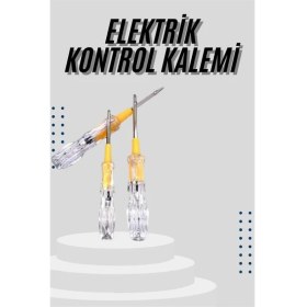 Resim Kontrol Kalemi Çift Taraflı Uçlu Elektrik Akım Test Cihazı 